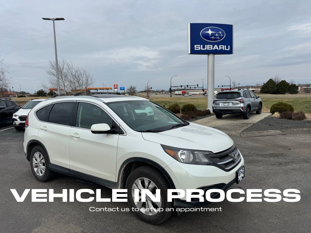 White Diamond Pearl 2013 Honda CR-V EX-L FWD SUV / Crossover Front-Wheel Drive 5-Speed Automatic