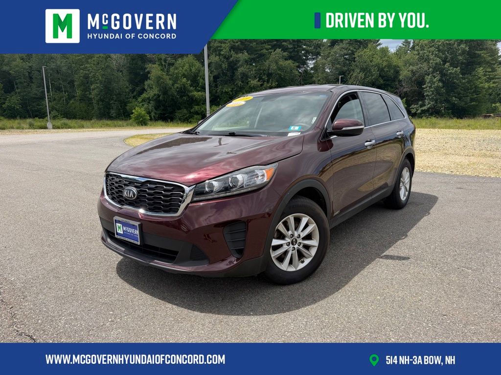 Red (Sangria) 2019 Kia Sorento SUV / Crossover All-Wheel Drive 6-Speed Automatic