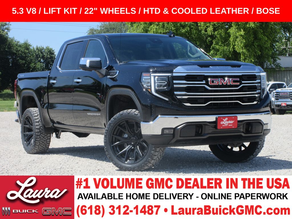 Onyx Black 2026 GMC Sierra 1500 Pickup Truck Four-Wheel Drive Automatic