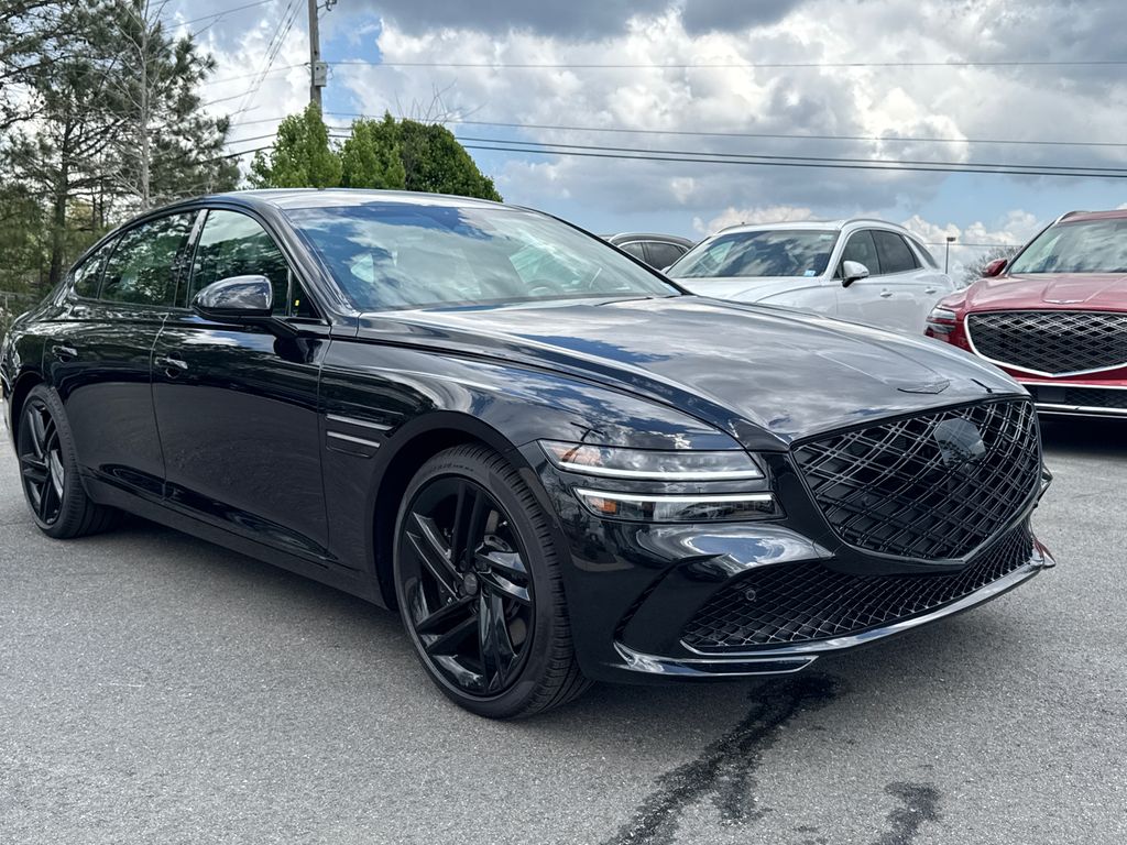 Vik Black 2026 Genesis G80 3.5T Prestige Black AWD Sedan All-Wheel Drive 8-Speed Automatic