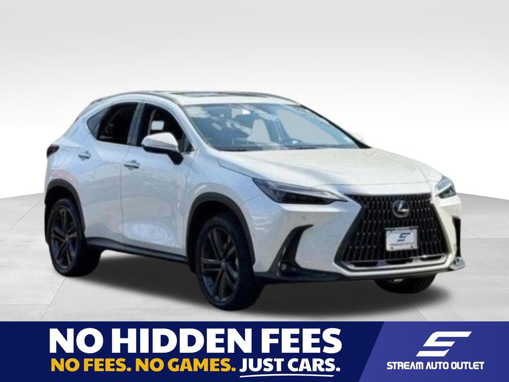 Eminent White Pearl 2022 Lexus NX Hybrid SUV / Crossover All-Wheel Drive Continuously Variable Transmission