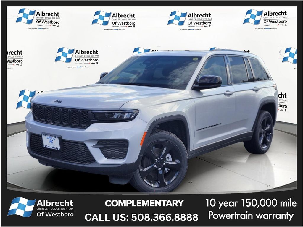 Silver Zynith 2025 Jeep Grand Cherokee SUV / Crossover Four-Wheel Drive 8-Speed Automatic