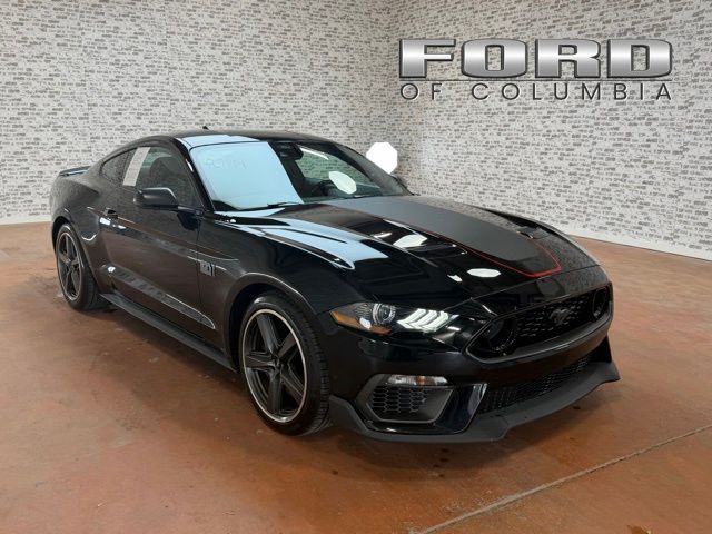 Shadow Black 2021 Ford Mustang Coupe Rear-Wheel Drive Automatic