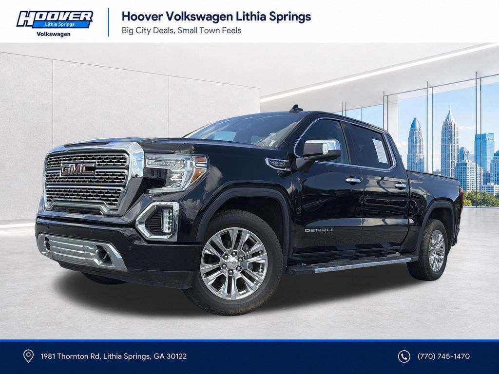 ONYX BLACK 2021 GMC Sierra 1500 Pickup Truck Four-Wheel Drive Automatic