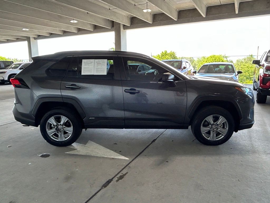 Used 2025 Magnetic Gray Metallic Toyota LE image 6