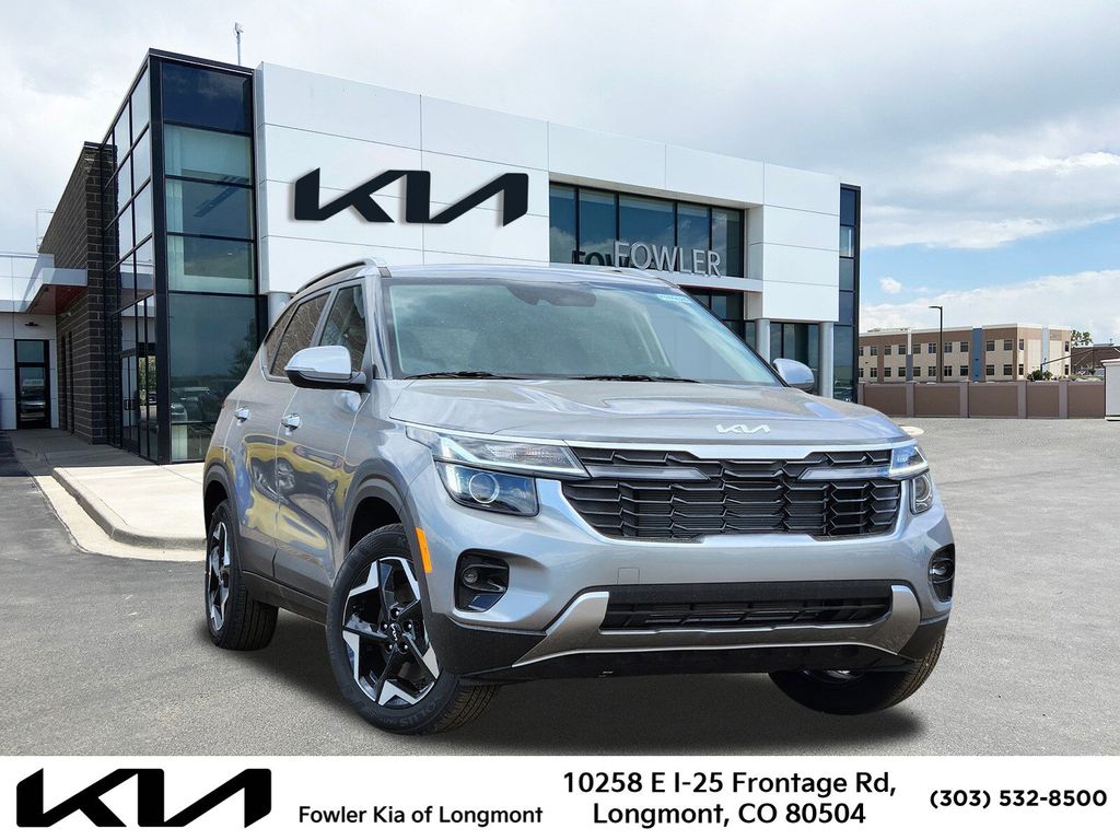 Steel Gray 2026 Kia Seltos SUV / Crossover All-Wheel Drive Continuously Variable Transmission