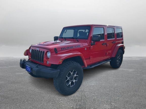 Firecracker Red Clearcoat 2017 Jeep Wrangler Unlimited Rubicon 4WD SUV / Crossover Four-Wheel Drive 5-Speed Automatic