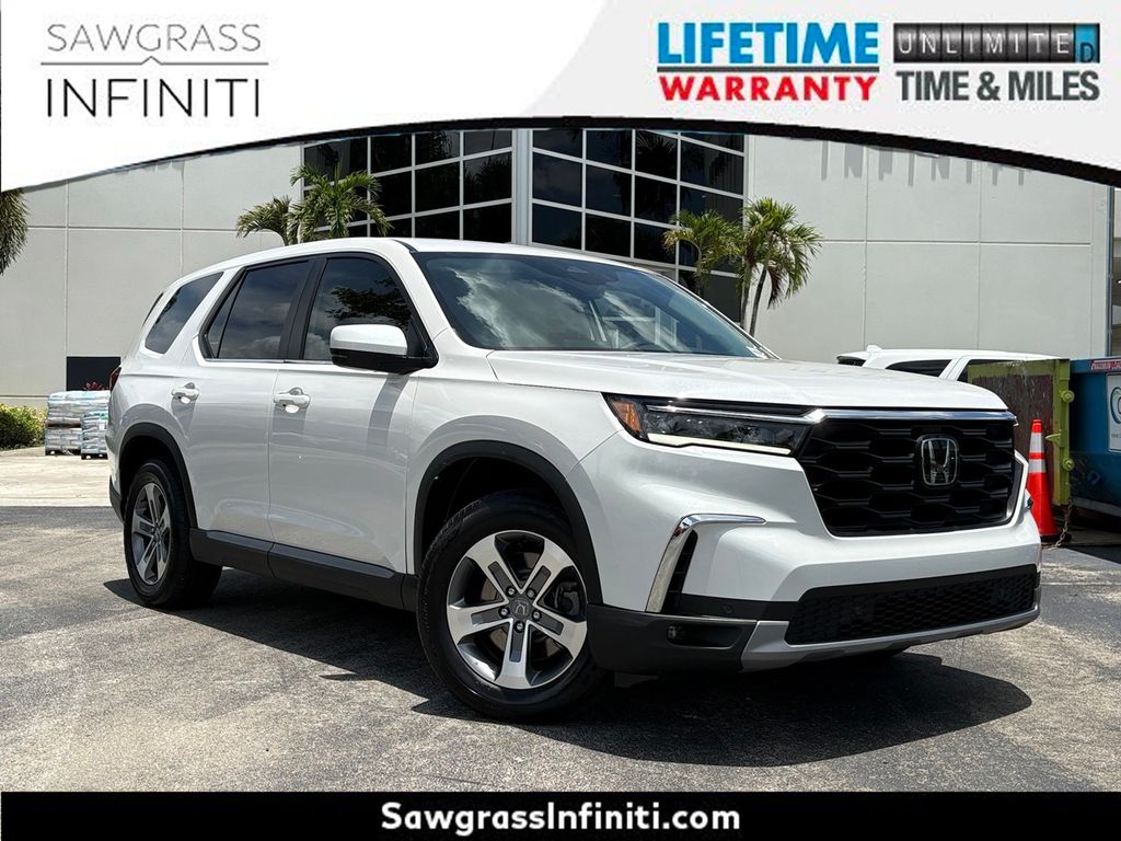 White 2025 Honda Pilot SUV / Crossover All-Wheel Drive Automatic