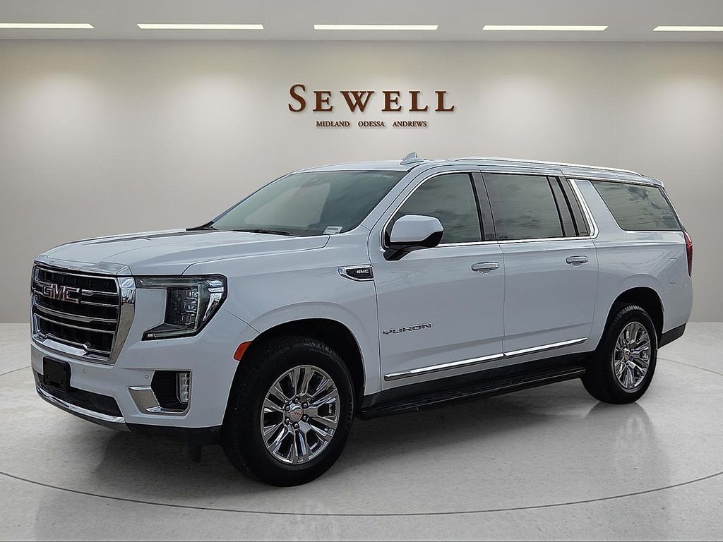Summit White 2021 GMC Yukon XL SUV / Crossover 4X2