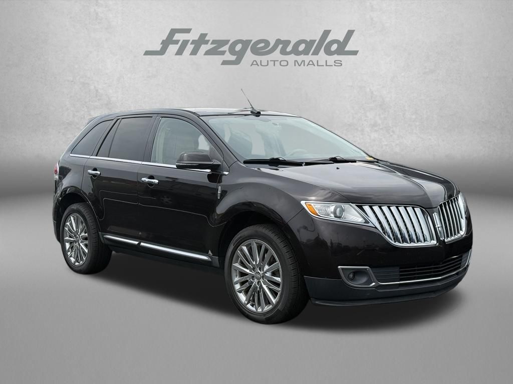 Brown Metallic 2013 Lincoln MKX SUV / Crossover All-Wheel Drive 6-Speed Automatic