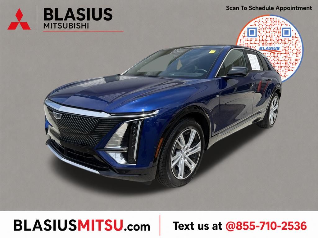 Opulent Blue Metallic 2024 Cadillac LYRIQ SUV / Crossover All-Wheel Drive 1-Speed Automatic