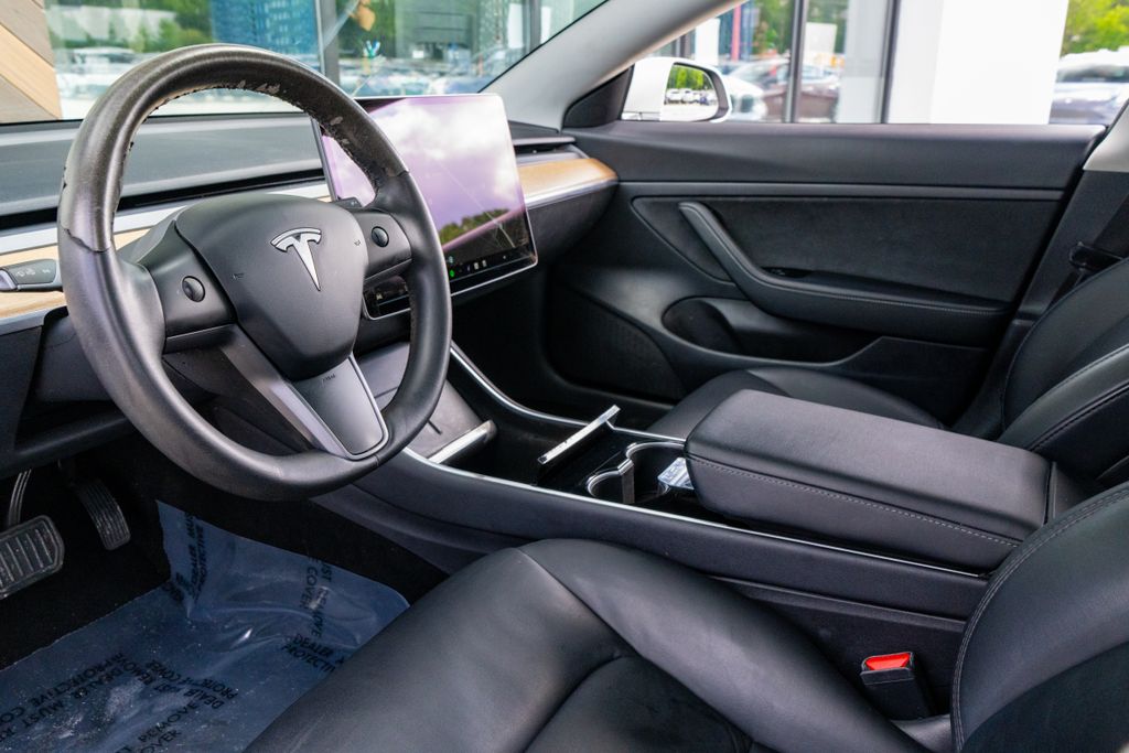 2020 Tesla Model 3 Standard Range Plus White at Genesis of Spring