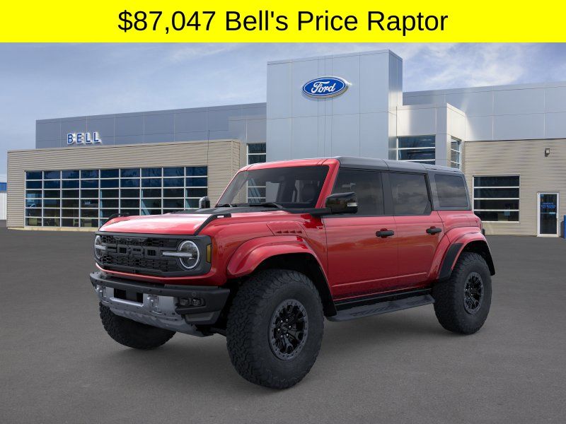 Ruby Red Metallic 2025 Ford Bronco Raptor SUV / Crossover Four-Wheel Drive Automatic