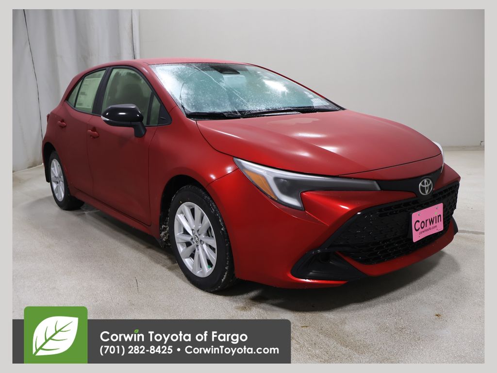 Finish Line Red 2026 Toyota Corolla Hatchback Hatchback Front-Wheel Drive Continuously Variable Transmission