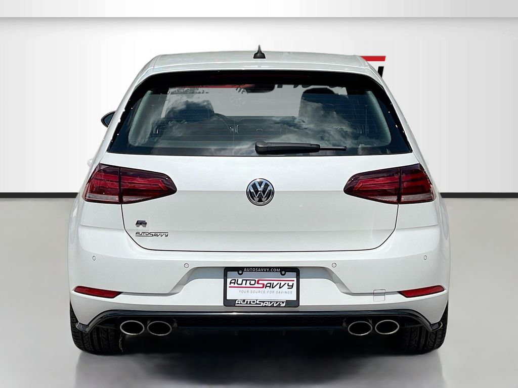 2019 Volkswagen Golf R DCC & Navigation 4Motion White at Bayway Cadillac of The Woodlands