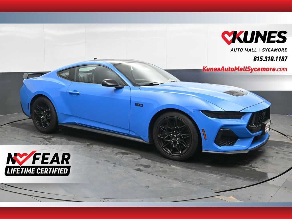 Grabber Blue Metallic 2024 Ford Mustang GT Premium Fastback RWD Coupe Rear-Wheel Drive Automatic