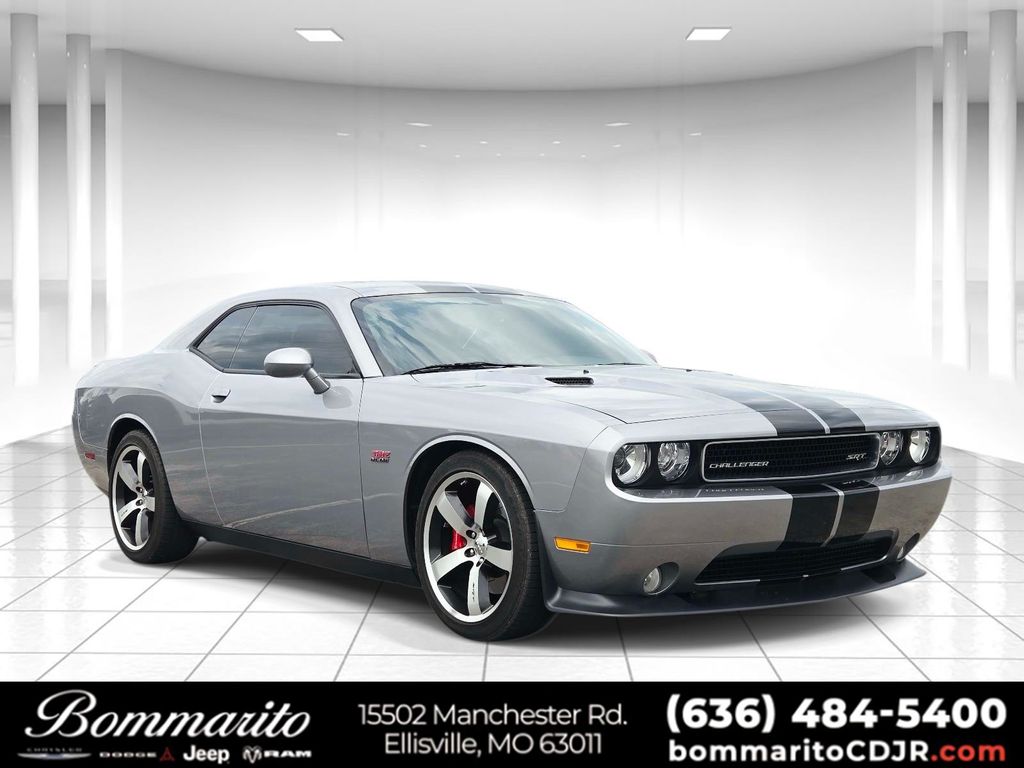 Billet Silver Metallic 2014 Dodge Challenger Coupe Rear-Wheel Drive 5-Speed Automatic