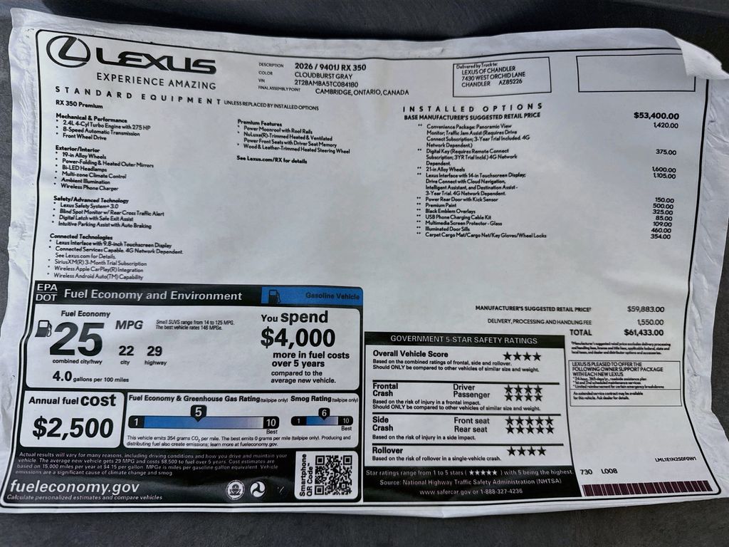 Thumbnail: 2026 Lexus RX - 9