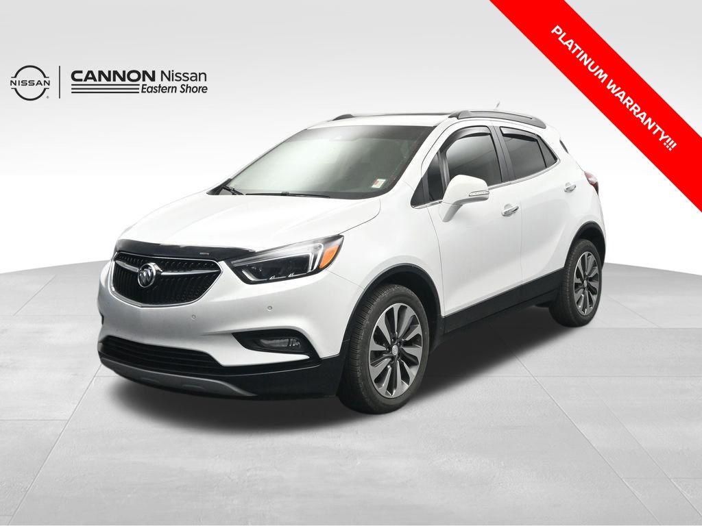 Summit White 2018 Buick Encore Premium FWD SUV / Crossover Front-Wheel Drive 6-Speed Automatic Overdrive