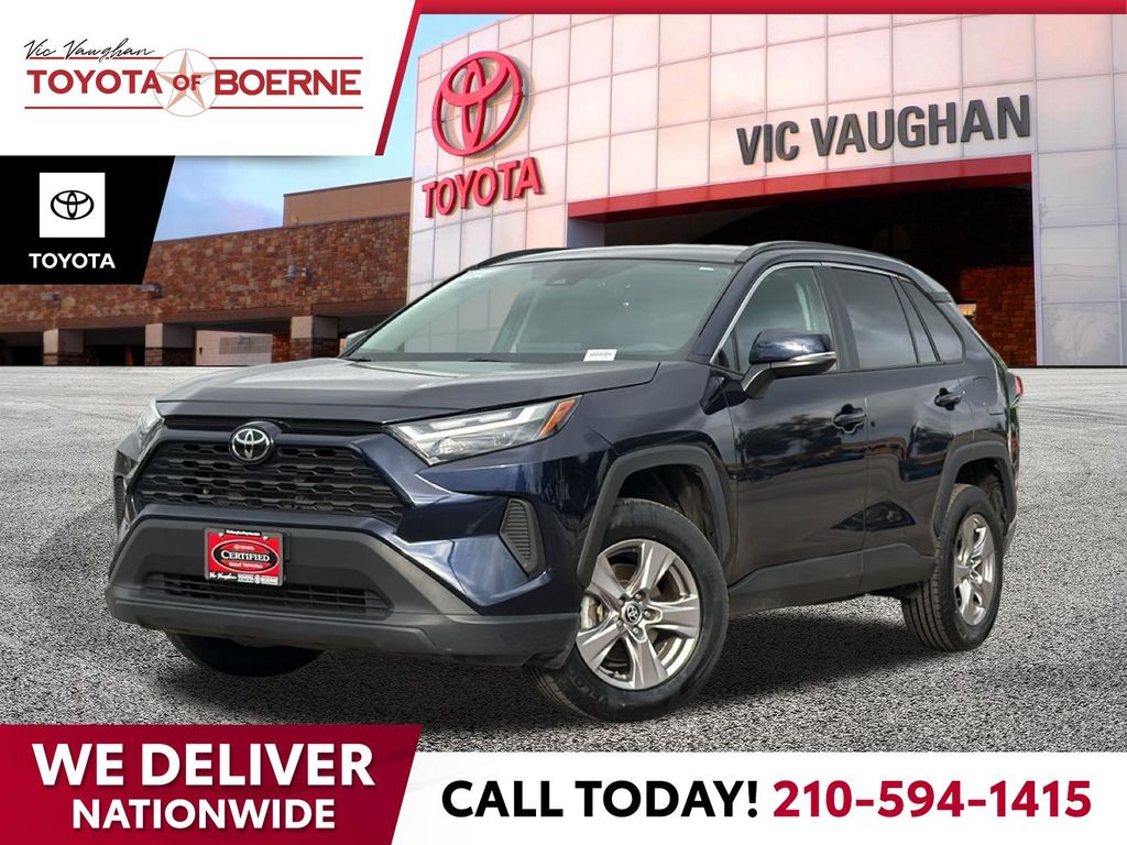 Blue (Dark) 2024 Toyota RAV4 XLE AWD SUV / Crossover All-Wheel Drive 8-Speed Automatic