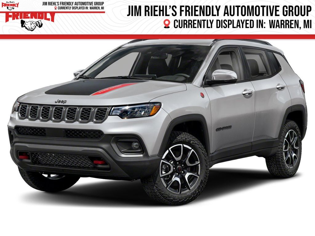 Silver Zynith Metallic Clearcoat 2026 Jeep Compass SUV / Crossover Four-Wheel Drive 8-Speed Automatic
