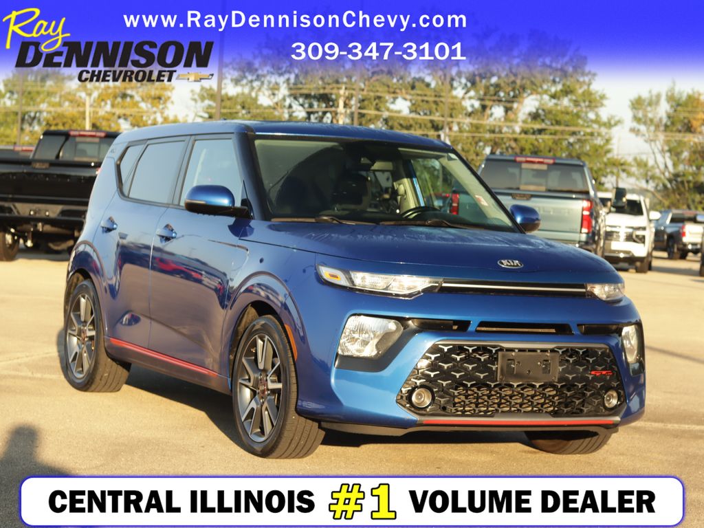 Neptune Blue 2020 Kia Soul SUV / Crossover Front-Wheel Drive Continuously Variable Transmission