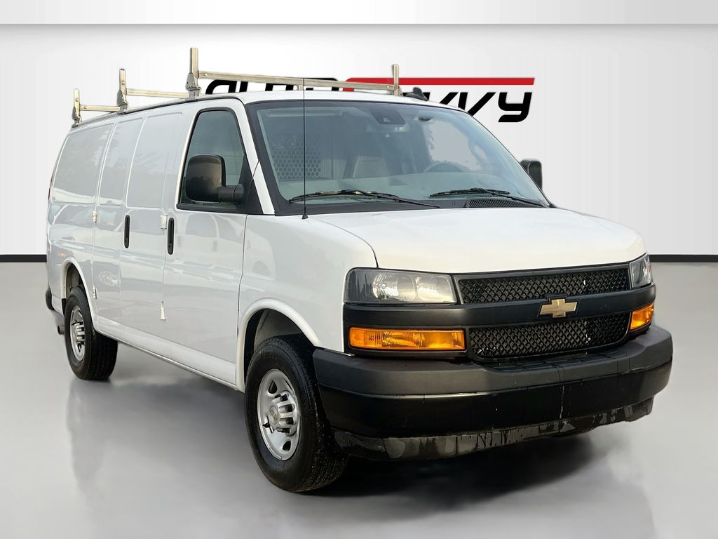 2024 Chevrolet Express 2500 Work Van White at AutoSavvy Houston Southwest