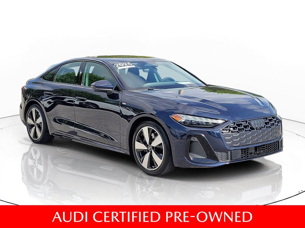 Firmament Blue Metallic 2026 Audi A5 Sedan All-Wheel Drive 7-Speed Automatic