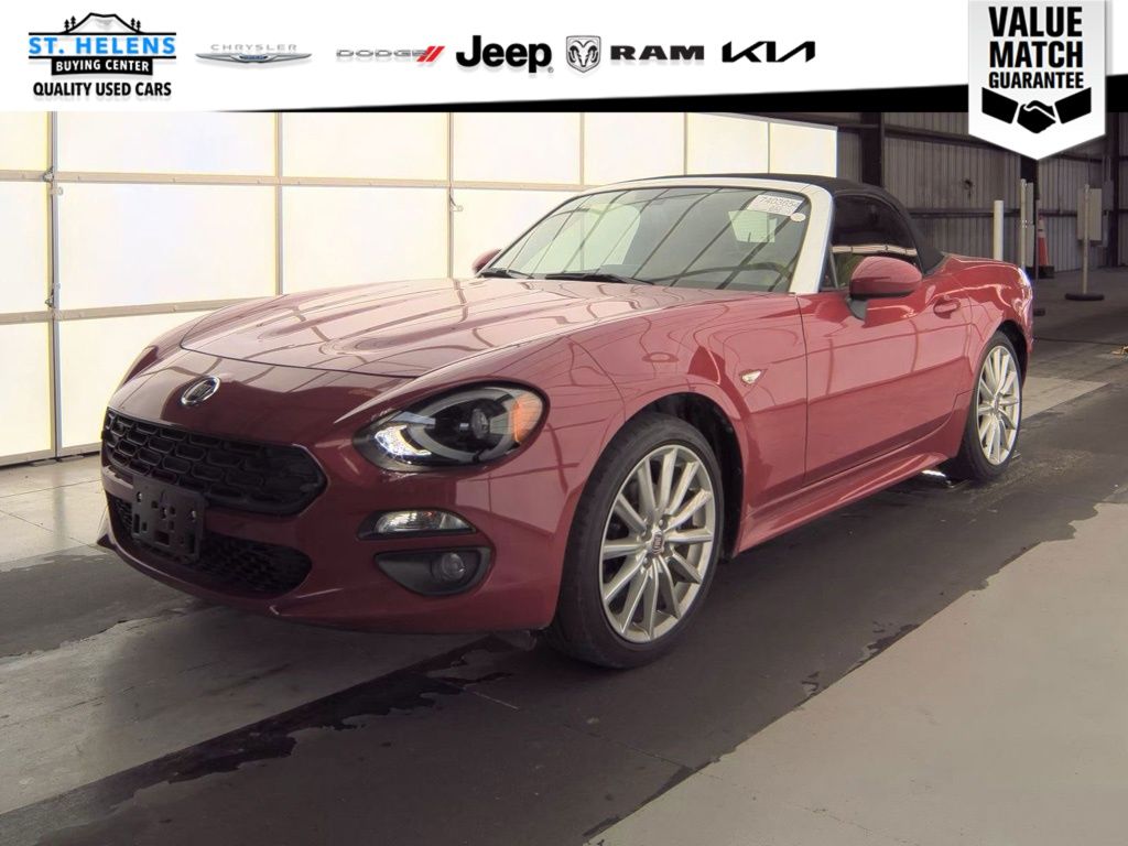 Hypnotique Red 2020 FIAT 124 Spider Convertible Rear-Wheel Drive 6-Speed Automatic