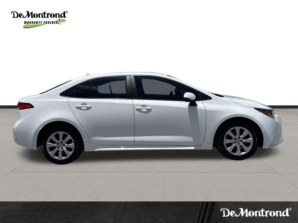 2023 Toyota Corolla LE White at Traditions Chevrolet
