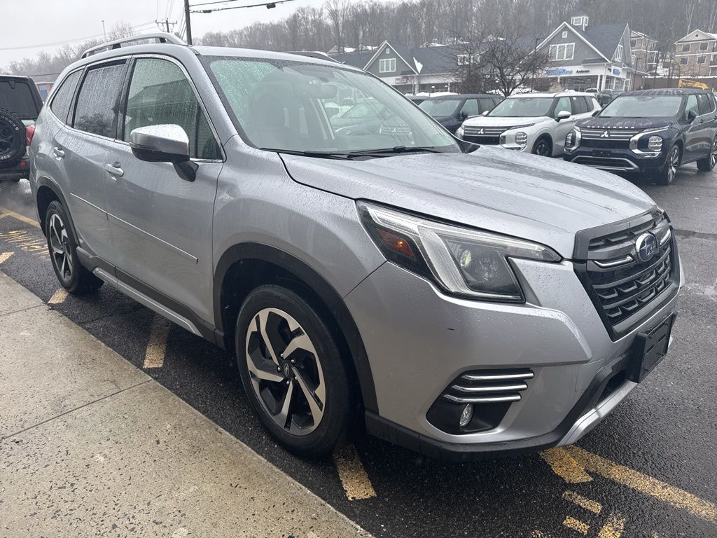 Ice Silver Metallic 2023 Subaru Forester Touring Crossover AWD SUV / Crossover All-Wheel Drive Continuously Variable Transmission