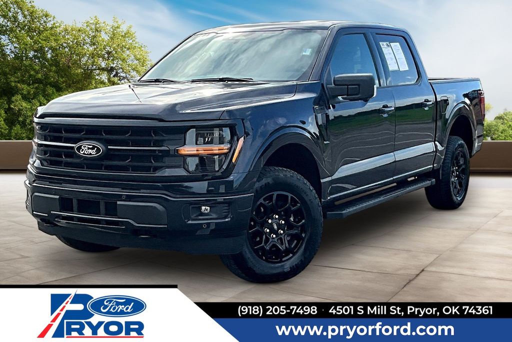 Antimatter Blue Metallic 2025 Ford F-150 Pickup Truck Four-Wheel Drive Automatic