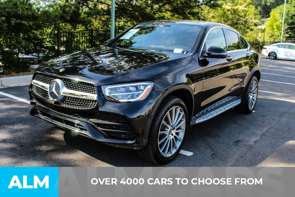 Used 2021 Black Mercedes-Benz GLC 300 Coupe image 3