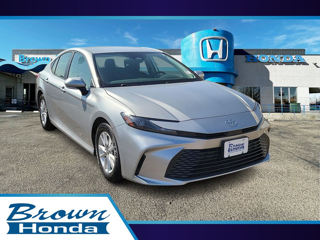 Celestial Silver Metallic 2025 Toyota Camry Sedan Front-Wheel Drive Continuously Variable Transmission