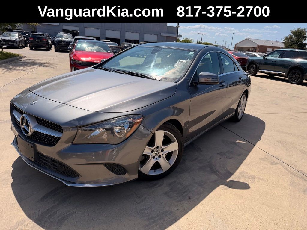 Gray 2019 Mercedes-Benz CLA Coupe Front-Wheel Drive 7-Speed Automatic
