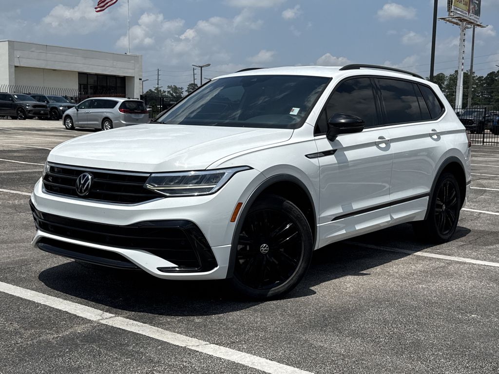 2022 Volkswagen Tiguan 2.0T SE R-Line Black White at DeMontrond Automotive Group