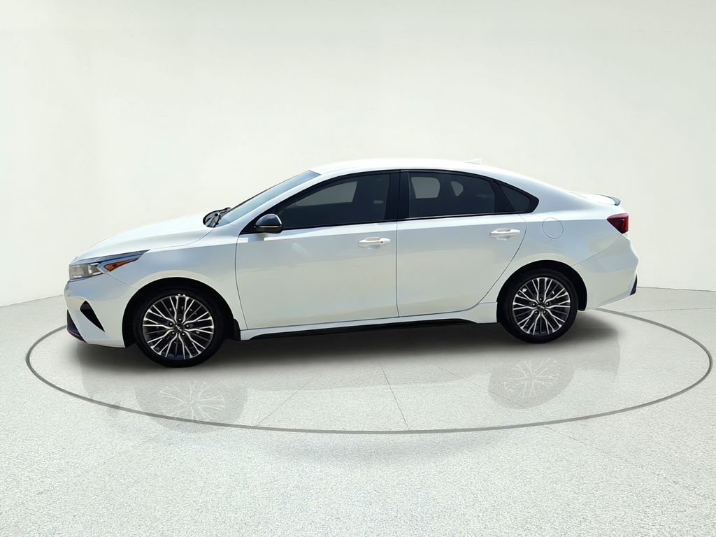2023 Kia Forte GT-Line White at North Houston Mitsubishi