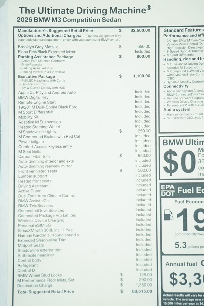 Thumbnail: 2026 BMW M3 - 9