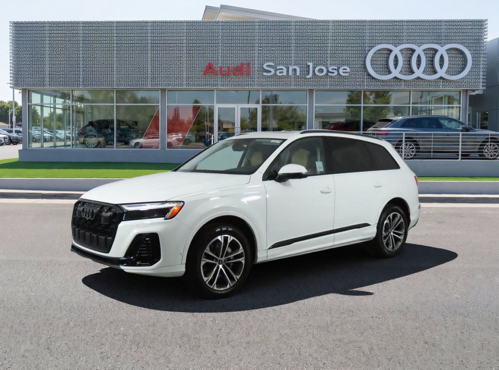Carrara White 2026 Audi Q7 SUV / Crossover All-Wheel Drive 8-Speed Automatic