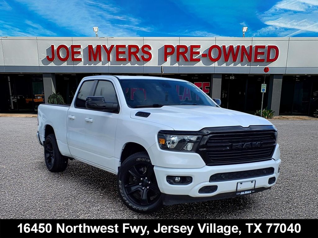 2021 Ram 1500 Big Horn/Lone Star White at River Oaks CDJR