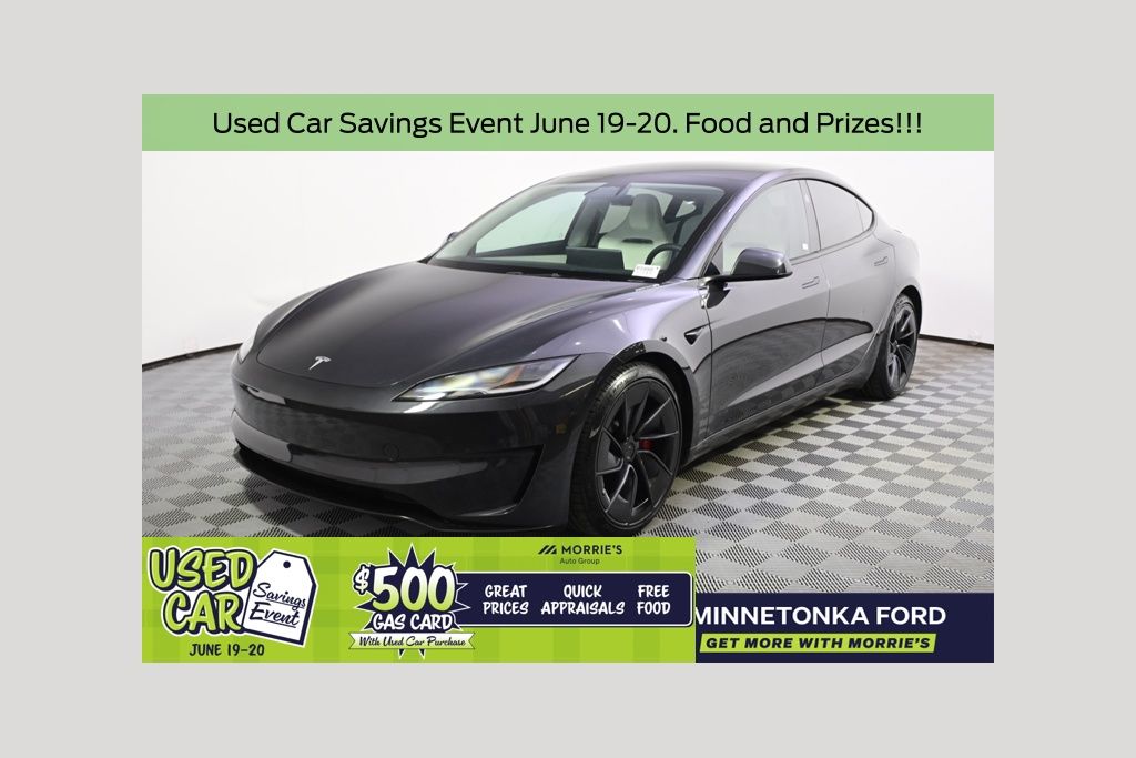  2024 Tesla Model 3 Sedan All-Wheel Drive 1-Speed Automatic