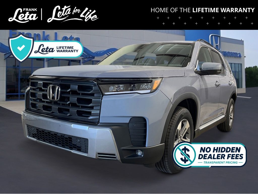 Gray Pearl 2026 Honda Pilot EX-L AWD SUV / Crossover All-Wheel Drive Automatic