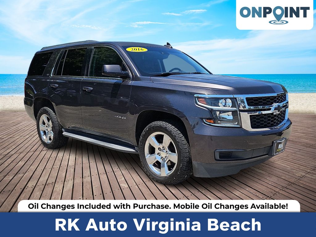 Gray (Tungsten Metallic) 2016 Chevrolet Tahoe LS RWD SUV / Crossover 4X2 6-Speed Automatic Overdrive