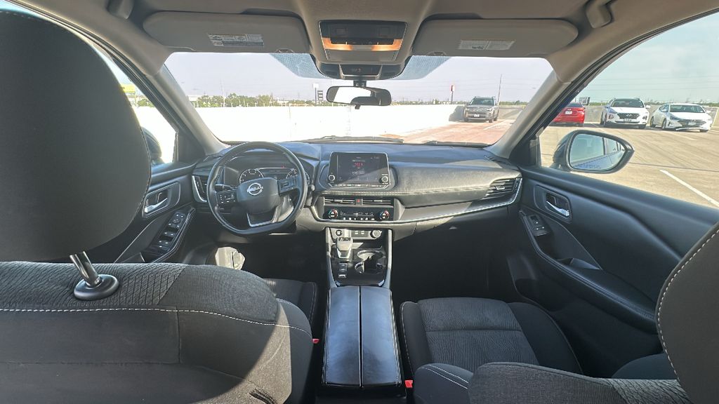 2025 Nissan Rogue SV Blue at South Houston Nissan