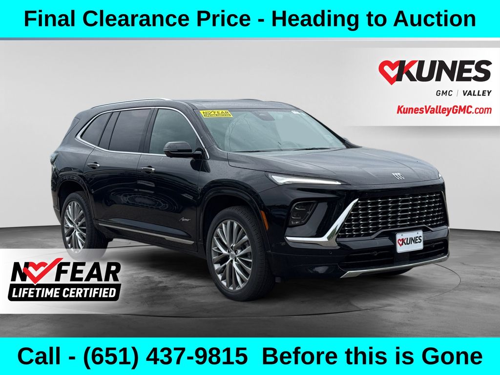 Black (Ebony Twilight Metallic) 2026 Buick Enclave SUV / Crossover Four-Wheel Drive 8-Speed Automatic