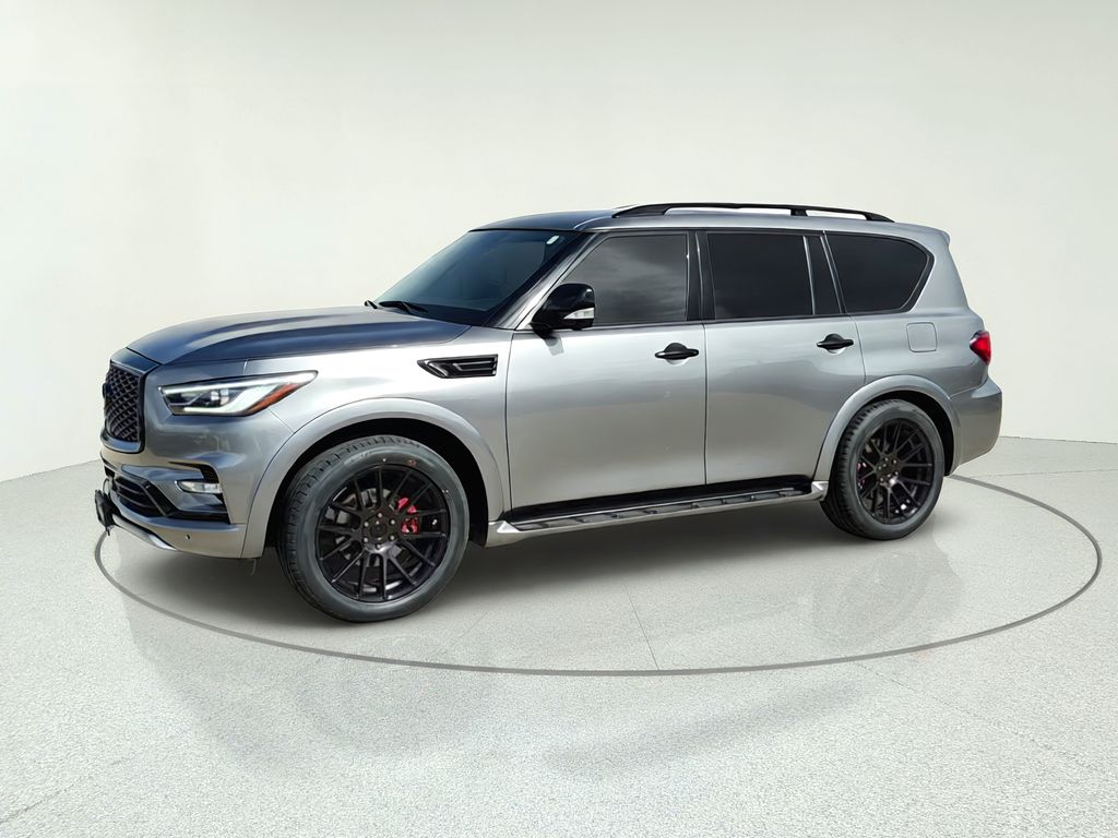 2021 INFINITI QX80 Premium Select Gray at Bayway Cadillac Southwest