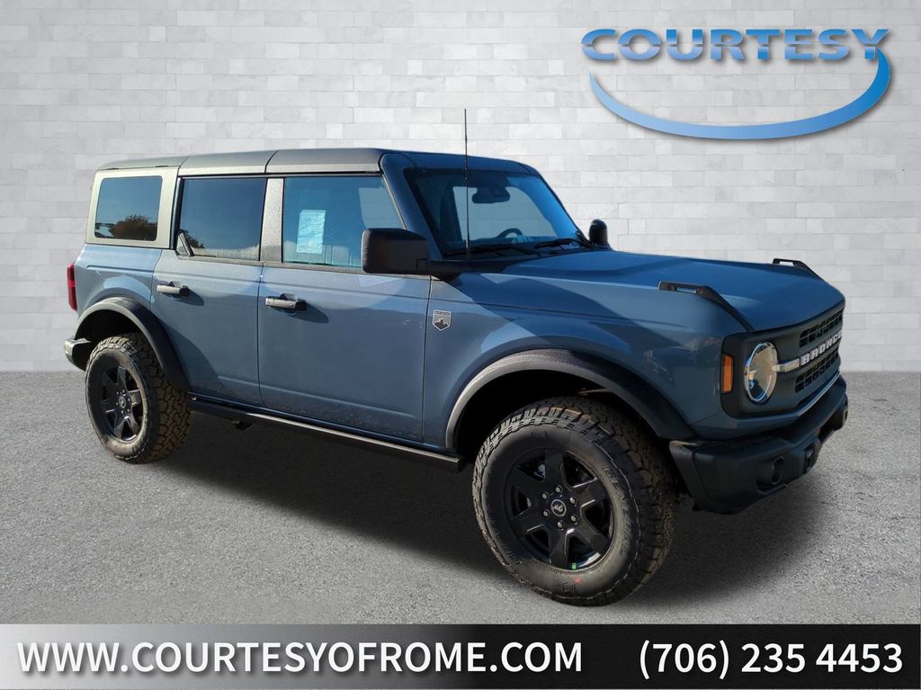 Blue (Azure Gray Metallic Tri-Coat) 2025 Ford Bronco SUV / Crossover Four-Wheel Drive Automatic