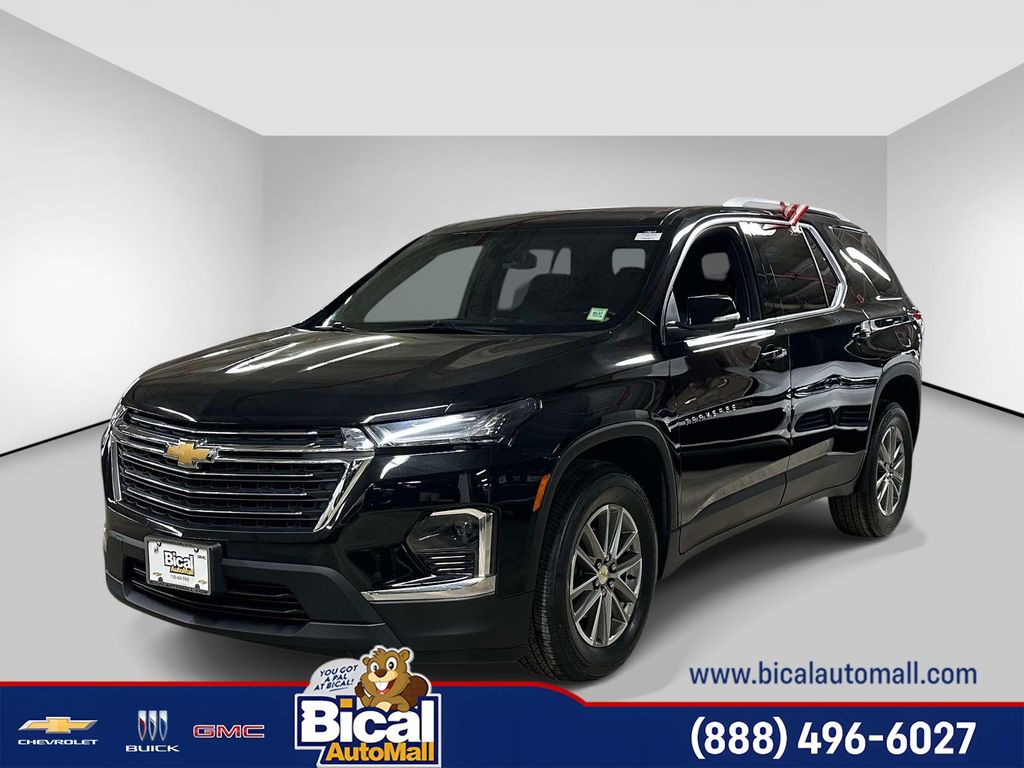 Mosaic Black Metallic 2023 Chevrolet Traverse LT Cloth AWD SUV / Crossover Four-Wheel Drive 9-Speed Automatic