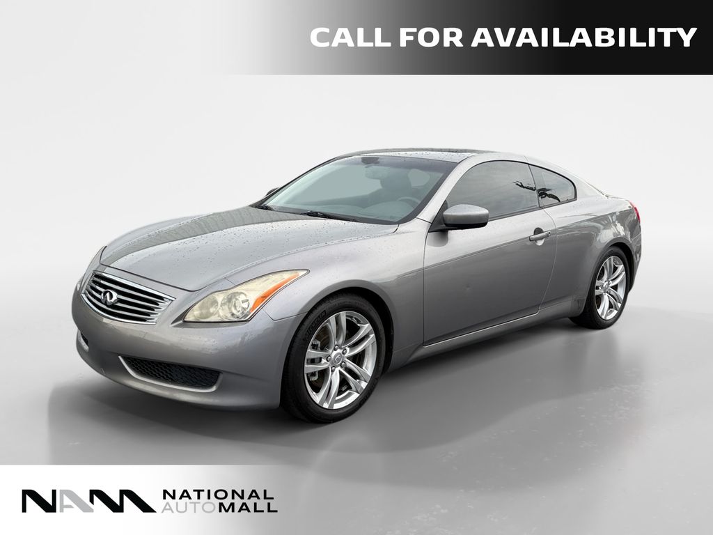 Gray (Platinum Graphite Metallic) 2009 INFINITI G37 Coupe Rear-Wheel Drive 7-Speed Automatic