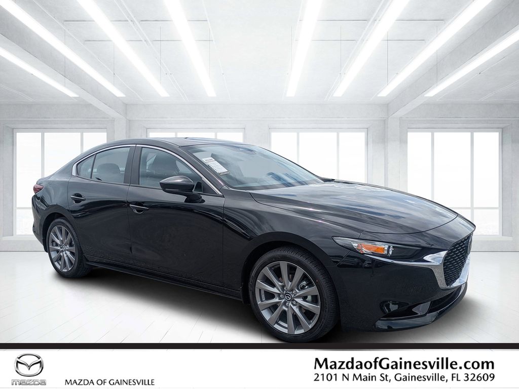 Jet Black 2026 Mazda MAZDA3 2.5 S Preferred Sedan FWD Sedan Front-Wheel Drive 6-Speed Automatic